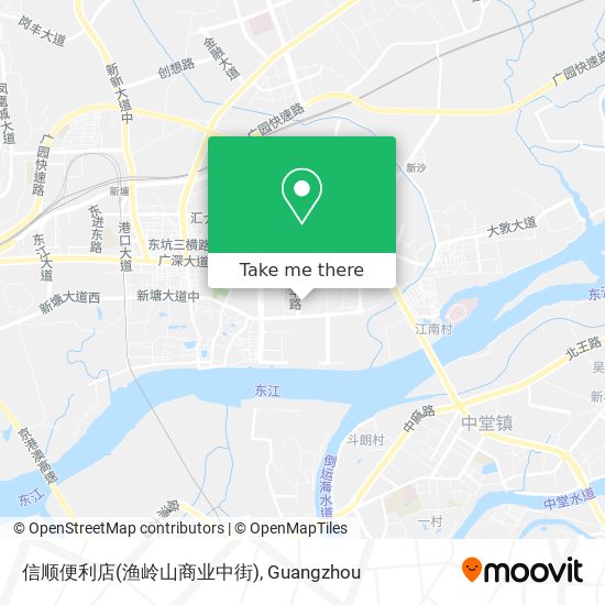 信顺便利店(渔岭山商业中街) map