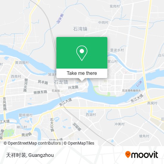 天祥时装 map