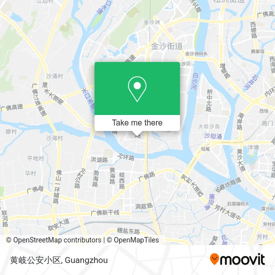 黄岐公安小区 map