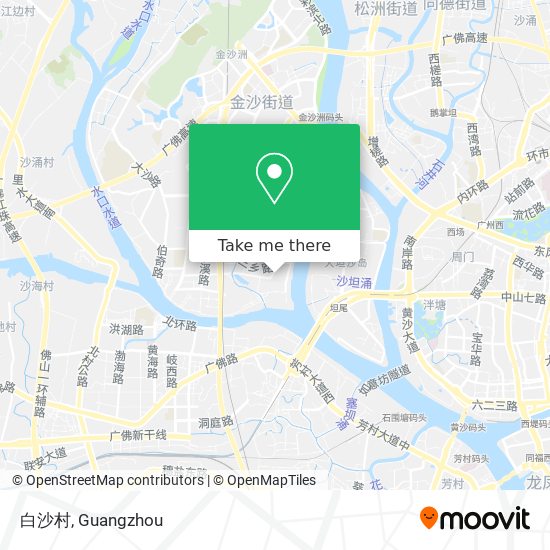 白沙村 map