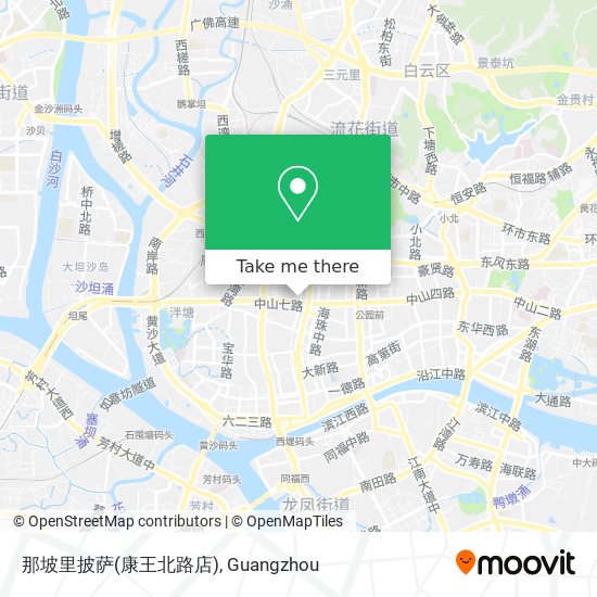 那坡里披萨(康王北路店) map
