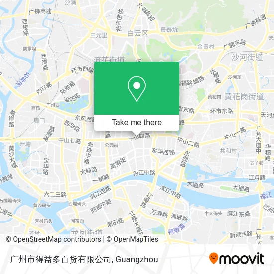 广州市得益多百货有限公司 map