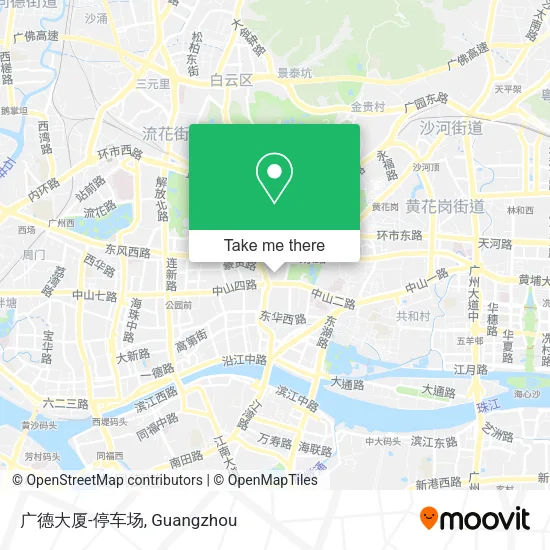 广德大厦-停车场 map