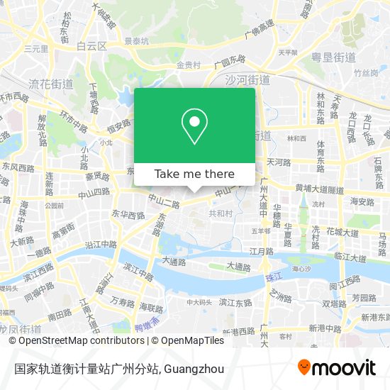 国家轨道衡计量站广州分站 map