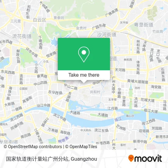 国家轨道衡计量站广州分站 map
