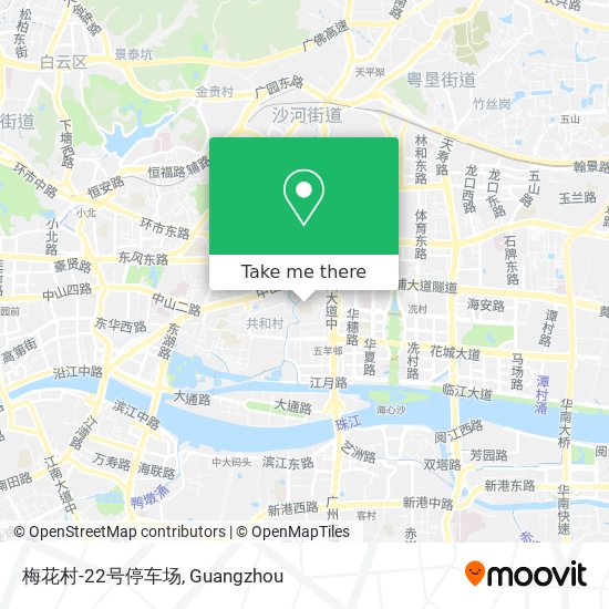 梅花村-22号停车场 map