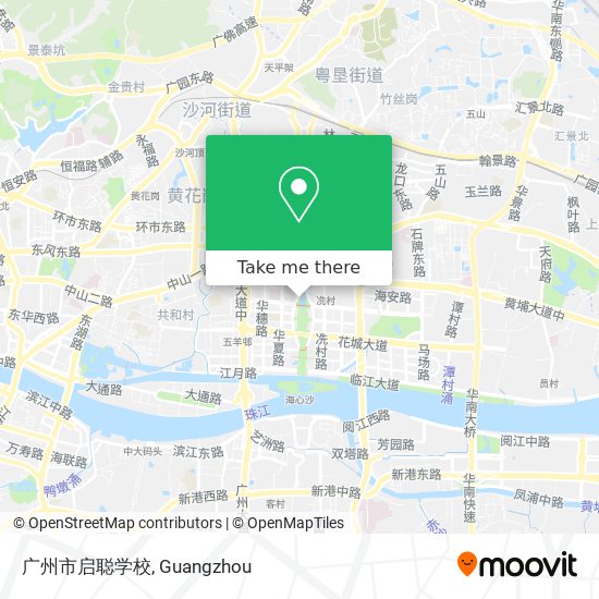 广州市启聪学校 map