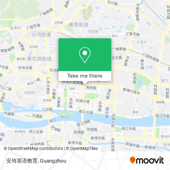 安琦英语教育 map