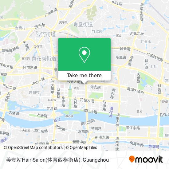 美壹站Hair Salon(体育西横街店) map