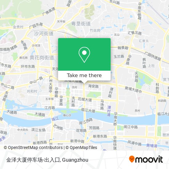 金泽大厦停车场-出入囗 map