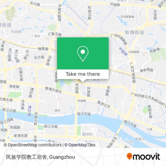 民族学院教工宿舍 map