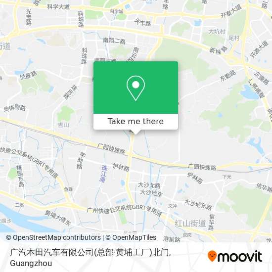 广汽本田汽车有限公司(总部·黄埔工厂)北门 map