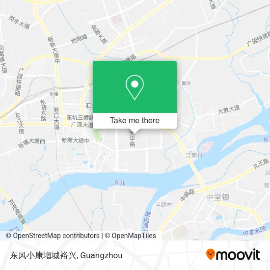 东风小康增城裕兴 map