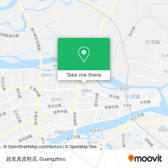 超发真皮鞋店 map