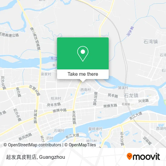 超发真皮鞋店 map