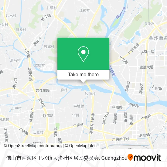 佛山市南海区里水镇大步社区居民委员会 map