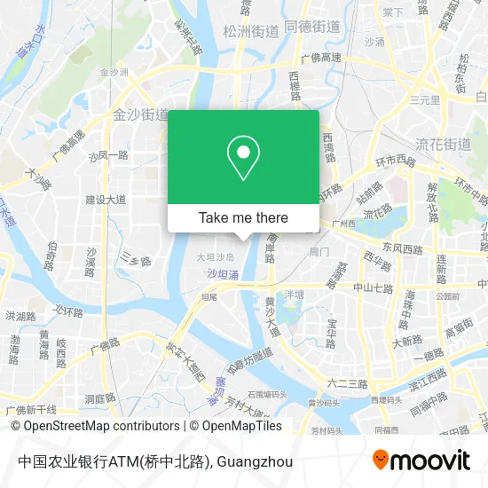 中国农业银行ATM(桥中北路) map