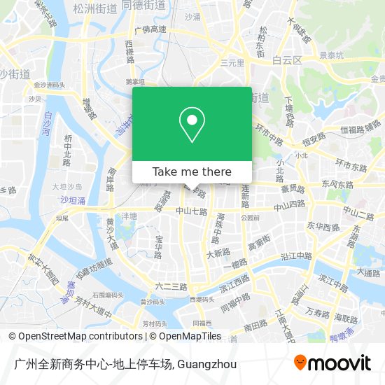 广州全新商务中心-地上停车场 map