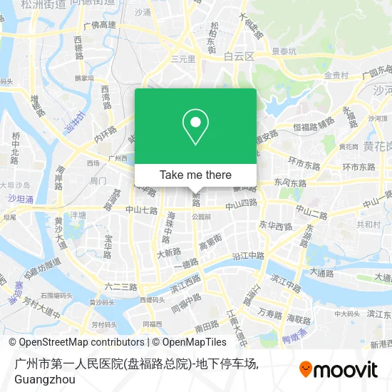 广州市第一人民医院(盘福路总院)-地下停车场 map