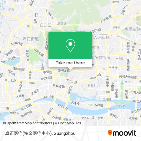 卓正医疗(淘金医疗中心) map