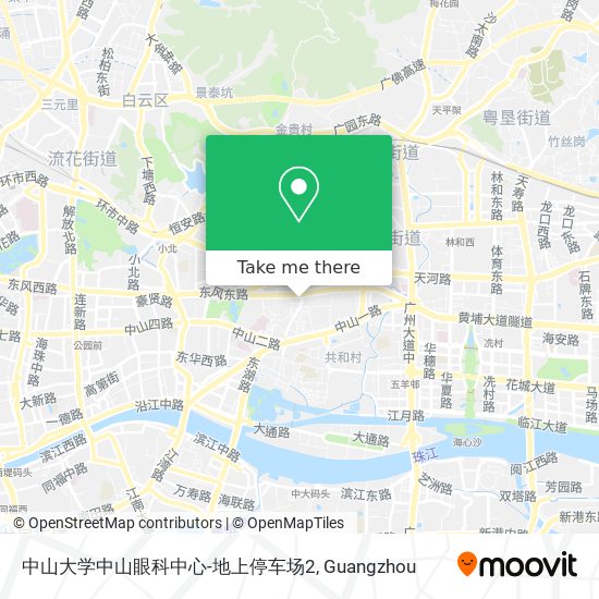 中山大学中山眼科中心-地上停车场2 map