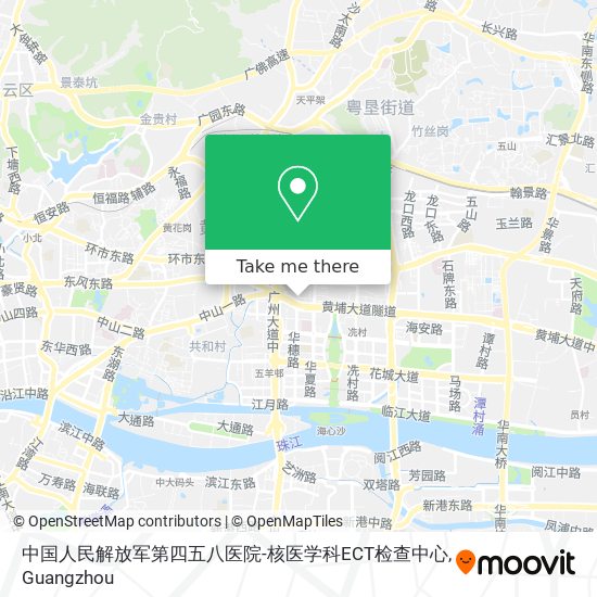 中国人民解放军第四五八医院-核医学科ECT检查中心 map