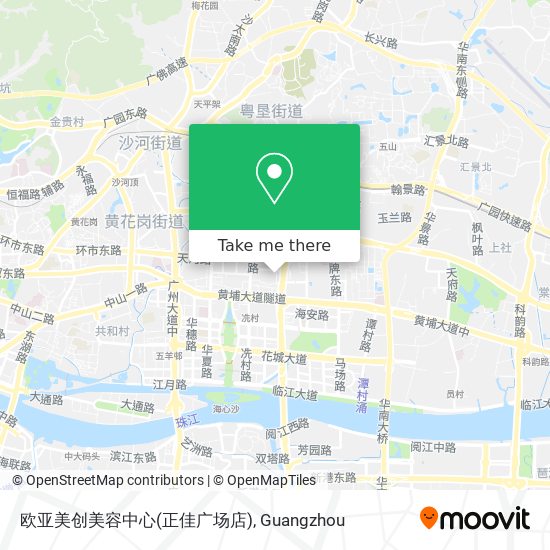 欧亚美创美容中心(正佳广场店) map
