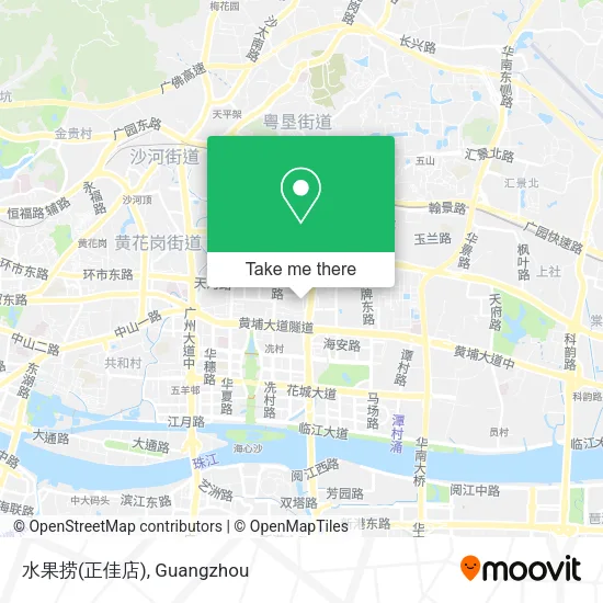 水果捞(正佳店) map