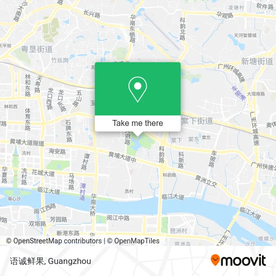 语诚鲜果 map