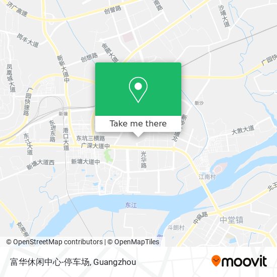 富华休闲中心-停车场 map