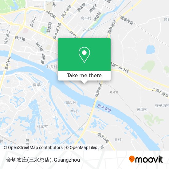 金炳农庄(三水总店) map