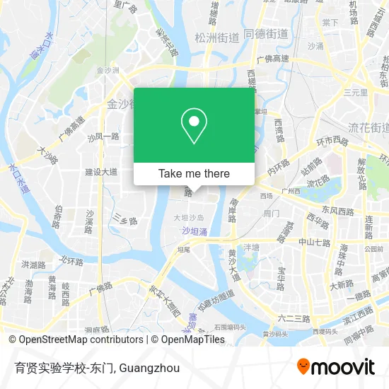 育贤实验学校-东门 map