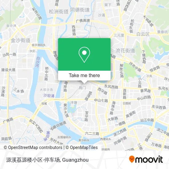 源溪荔源楼小区-停车场 map