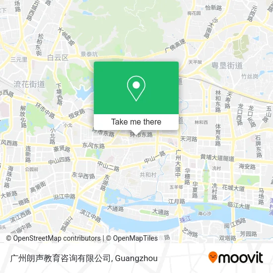广州朗声教育咨询有限公司 map