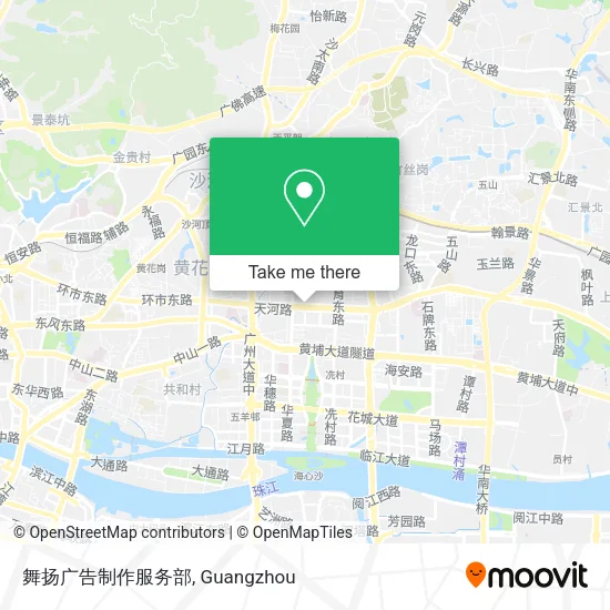 舞扬广告制作服务部 map