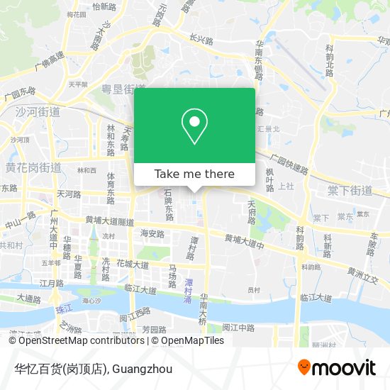 华忆百货(岗顶店) map
