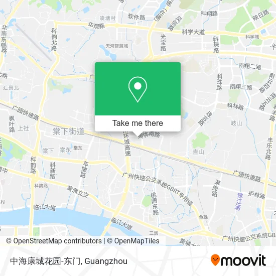 中海康城花园-东门 map