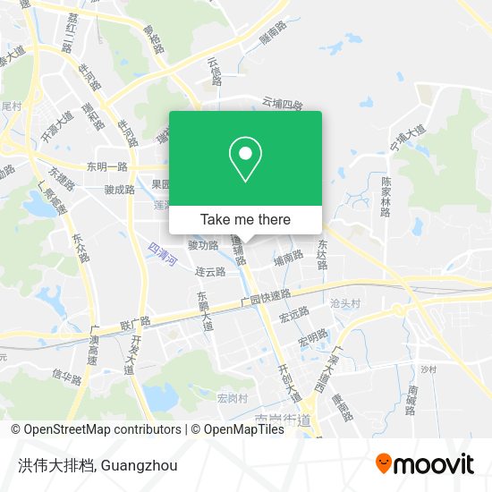 洪伟大排档 map
