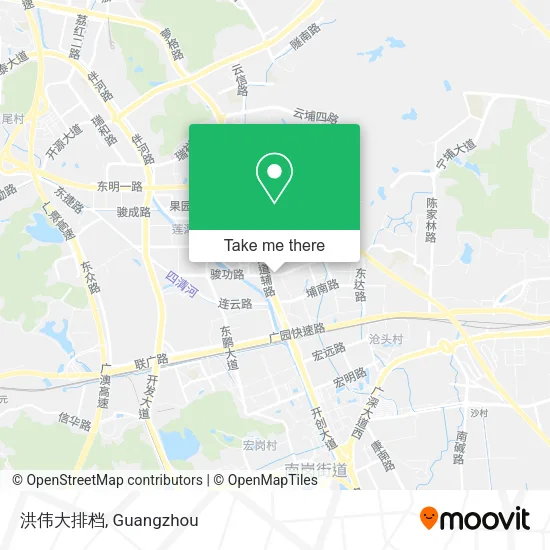 洪伟大排档 map