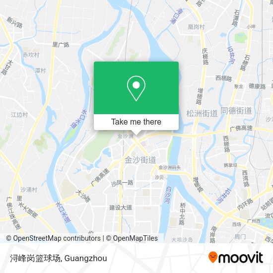 浔峰岗篮球场 map