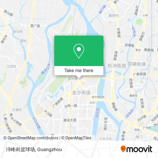 浔峰岗篮球场 map
