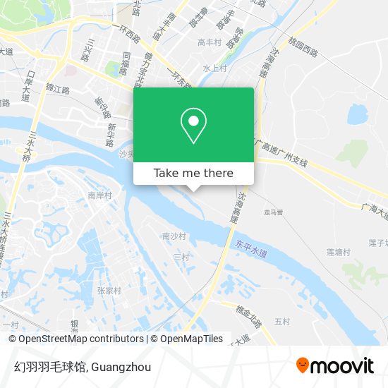 幻羽羽毛球馆 map