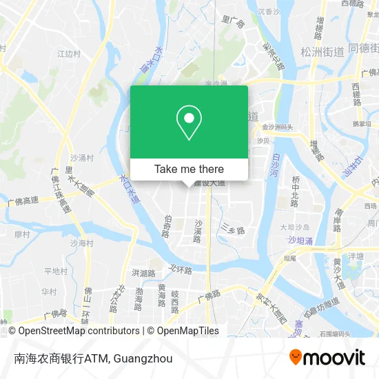 南海农商银行ATM map