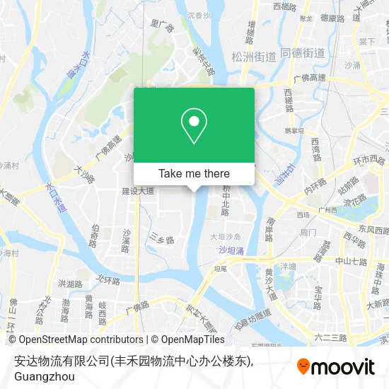 安达物流有限公司(丰禾园物流中心办公楼东) map
