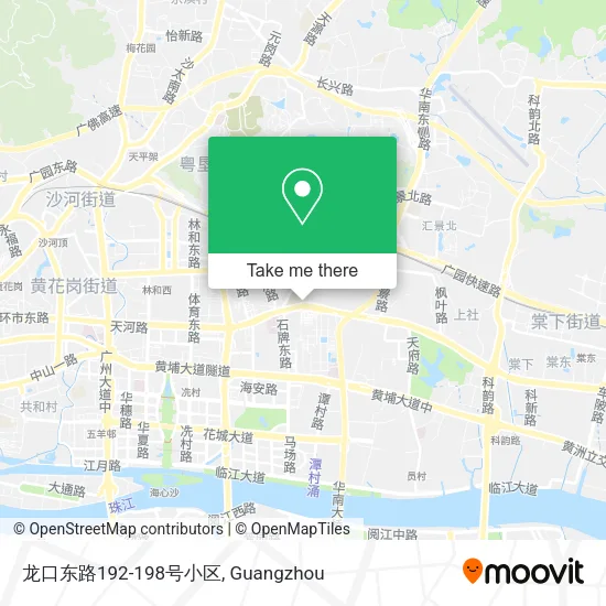 龙口东路192-198号小区 map