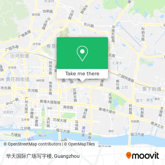 华天国际广场写字楼 map