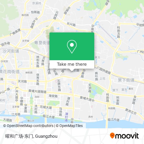 曜和广场-东门 map