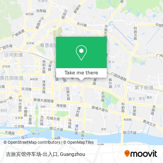 吉旅宾馆停车场-出入口 map
