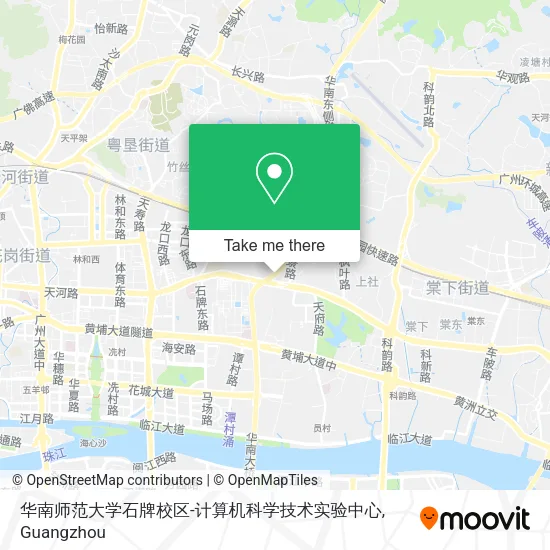 华南师范大学石牌校区-计算机科学技术实验中心 map