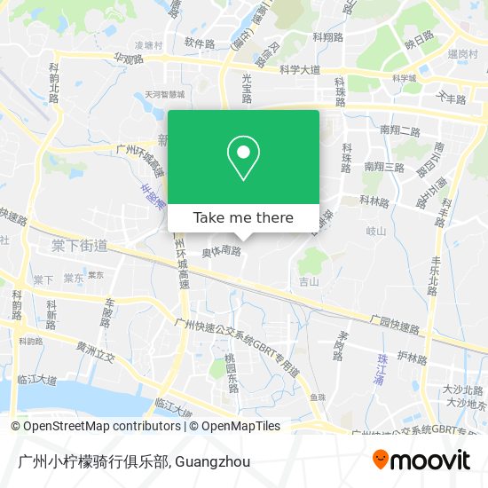 广州小柠檬骑行俱乐部 map